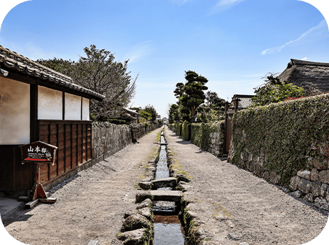 島原武家屋敷通り